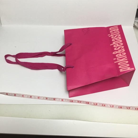 POOKIE & SEBASTIAN Paper Shopping Bag - Picture 4 of 7